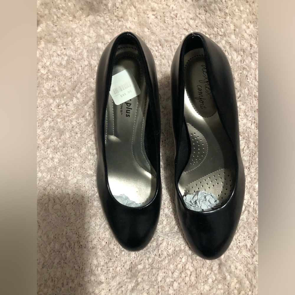 Deflex comfort basic black heels